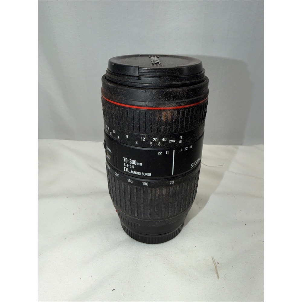 SIGMA 70-300MM F4-5.6 DL MACRO SUPER Telephoto Zoom Lens